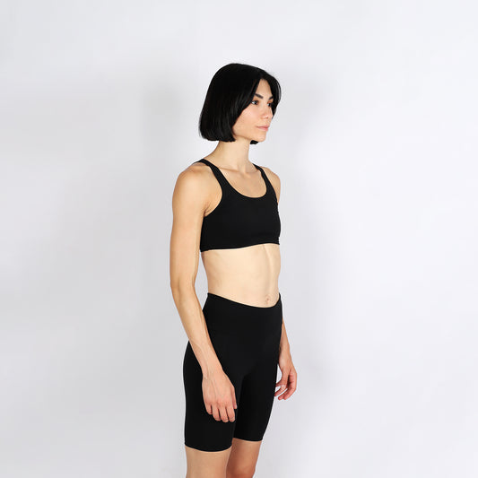 Iris Guard Black Biker Shorts