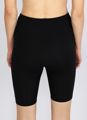 Iris Guard Black Biker Shorts