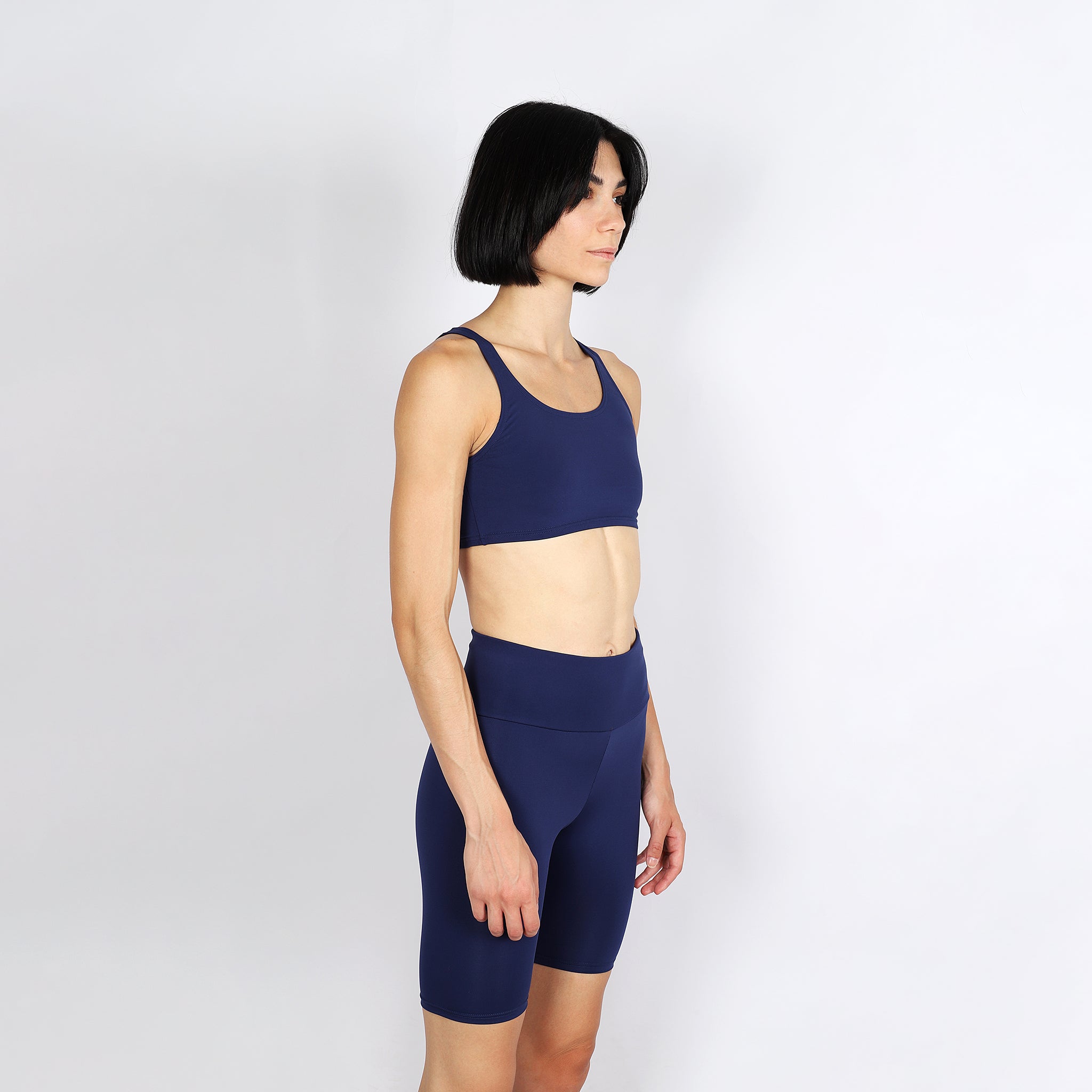 Nyx Blue Biker Shorts