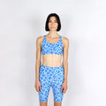 Penthesilea Aqua Leo Biker Shorts