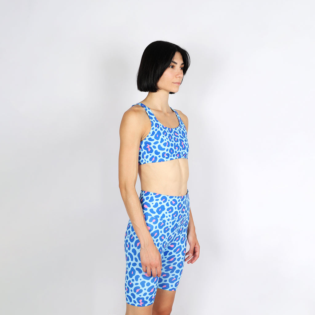 Penthesilea Aqua Leo Biker Shorts