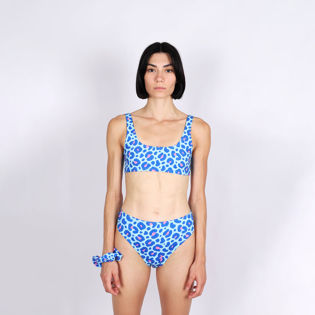 Penthesilea Aqua Leo Scrunchie